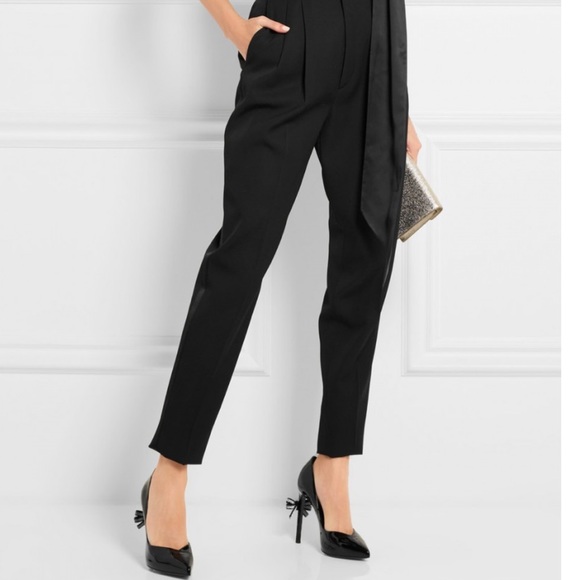 ‼️SOLD ‼️SAINT LAURENT Bow-embellished leather - Picture 4 of 8